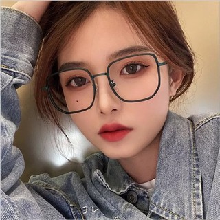 Kính chặn ánh sáng xanh Kính đọc sách chơi game trên máy tính thông thường trong suốt dành cho nữ