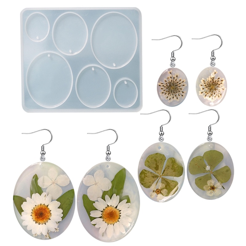 Wellb Trang Sức Nhựa Đúc Khuôn Mẫu Thời Trang Vòng Cổ Mặt Dây Chuyền Bông Tai Pha Lê Epoxy Khuôn Bộ Handmade Thủ Công Silicon