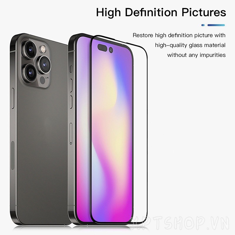 Dành Cho iPhone 15Series 10D Kính Cường Lực Tương Thích Cho iPhone 17ProMax 17Air 16 15 14 13 12 11 XsMax XR IX Kính Bảo Vệ Phim Bảo Vệ