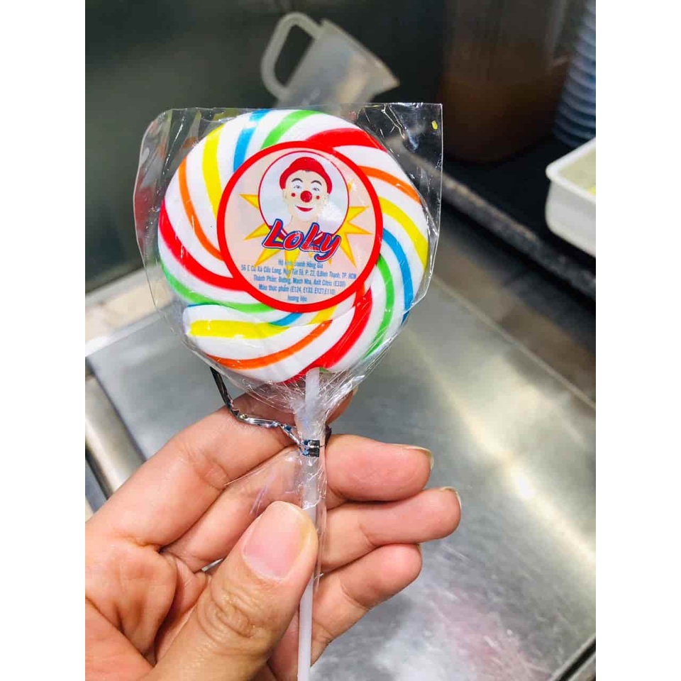 Kẹo mút giá rẻ phổ thông lollipop