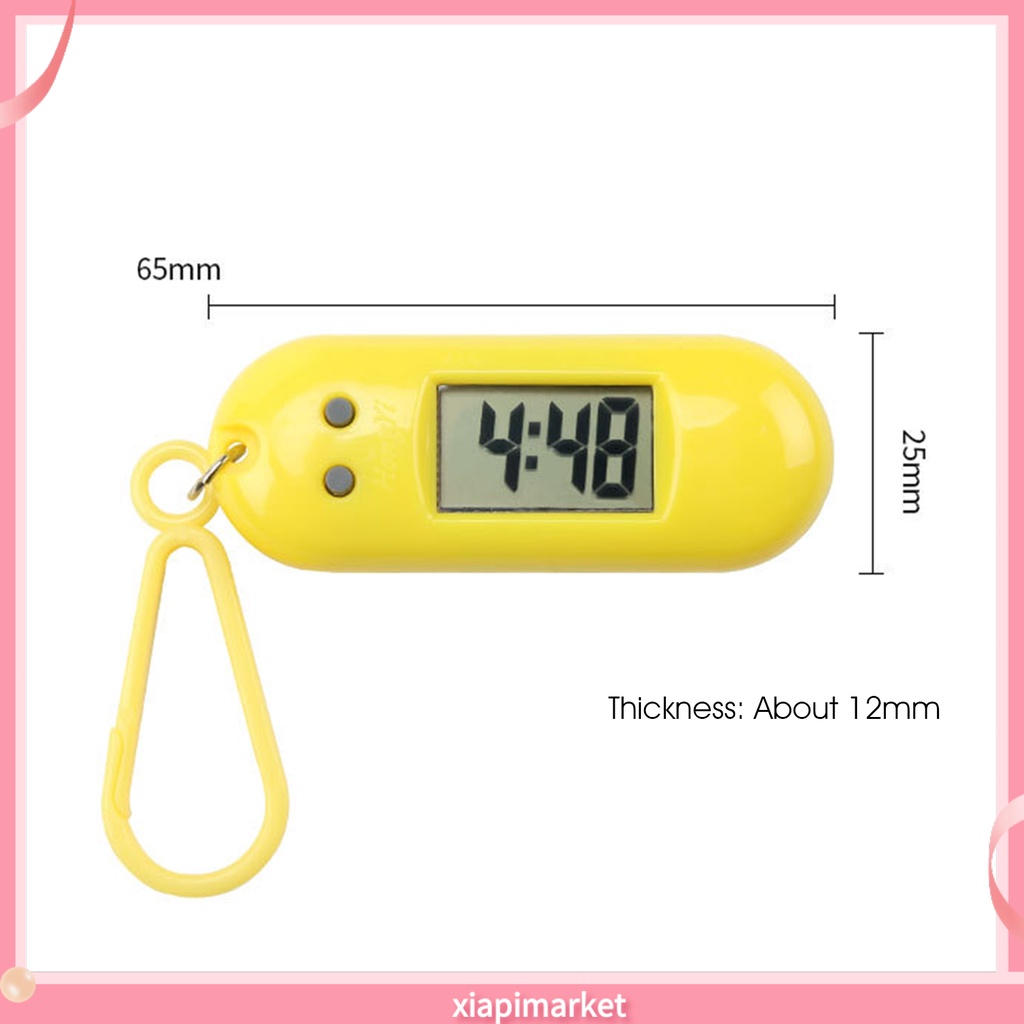 Xia| Đồng Hồ Điện Tử Mini Để Bàn Chính Xác Tiện Lợi