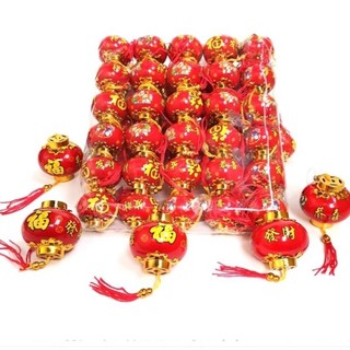 Cầu nhựa đỏ trang trí đào quất tết, cầu nhung 3 và 4 phân decor lễ hội