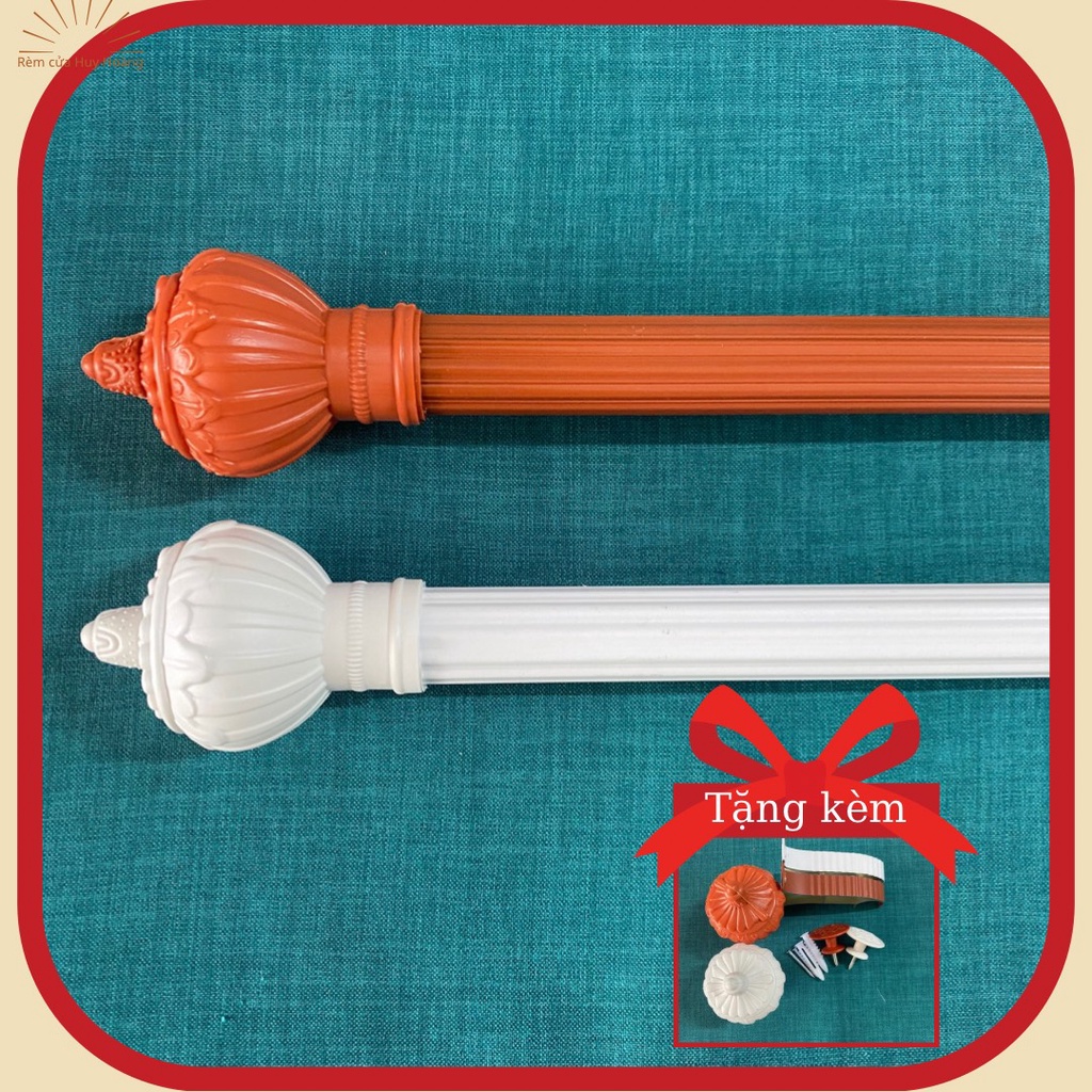 Thanh treo rèm cửa sổ , cửa chính Loại 1 đầy đủ phụ kiện, thanh rèm cửa ...