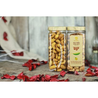 Hạt điều rang muối tách vỏ lụa Hải Long (250g) giòn béo, đặc sản quà biếu Tết cao cấp quý giá | HẢI LONG