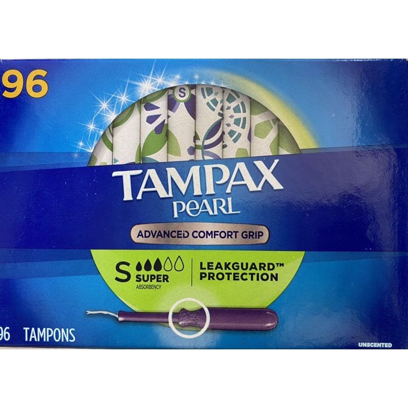 Combo 20 ống băng vệ sinh dạng ống size Super Tampon Tampax Pearl Shopee Việt Nam