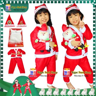 BỘ ĐỒ NOEL CHO BÉ YÊU TRAI GÁI ĐỀU MẶC ĐƯỢC QUẦN ÁO NOEL - QUẦN ÁO GIÁNG SINH CHẤT VẢI NỈ