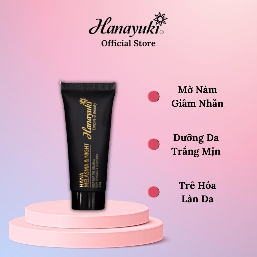 Ảnh Kem Nám Dưỡng Ẩm Da Mặt, Kem Dưỡng Trắng Da Mặt Hanayuki Chính Hãng 25g 1