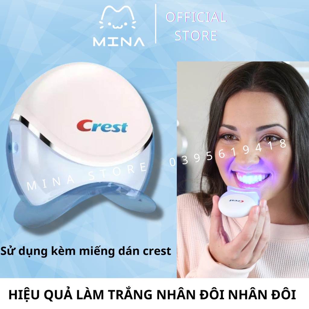 Đèn chiếu trắng răng Crest 3D white Máy làm trắng răng Crest 3D Led