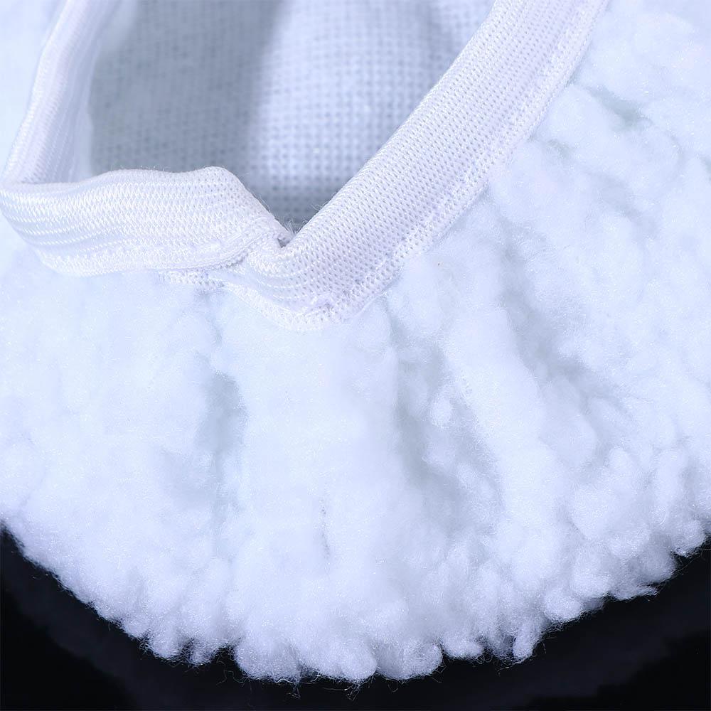 DELMER Woolen Fleece Pad Buffing Waxing Chăm sóc sơn ô tô đa năng cho 5 / 6 / 7 / 8 / 9 / 10 inch Phụ kiện đánh bóng tự động Đánh bóng vải Terry