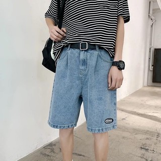 Quần Short Jeans Ống Rộng From Năng Động, Quần Bò Lửng Thời Trang Unisex, Đùi Ngắn Style Hàn Quốc