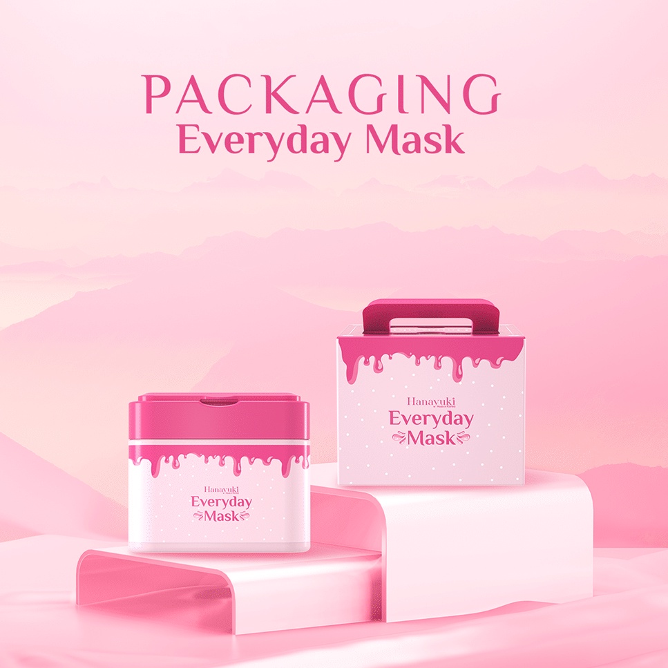 Ảnh Mặt Nạ Dưỡng Da Hàng Ngày, Mặt Nạ Hanayuki Everyday Mask 30 Miếng 4