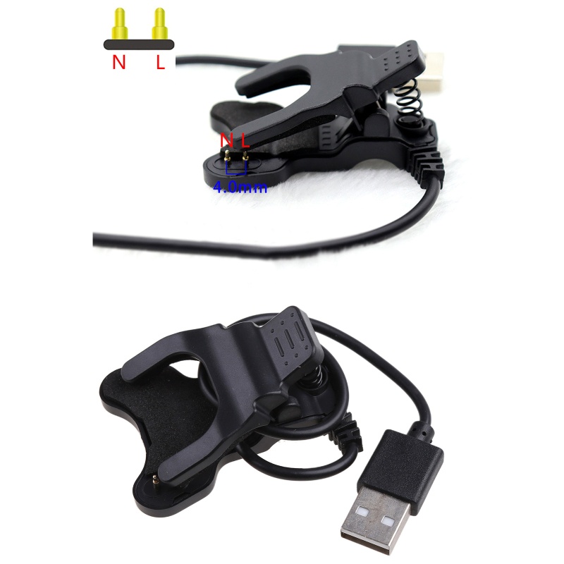 Dây Cáp Sạc USB 2 / 3 Chấu 3 / 4 / 7 mm Cho Đồng Hồ Thông Minh TW64 68