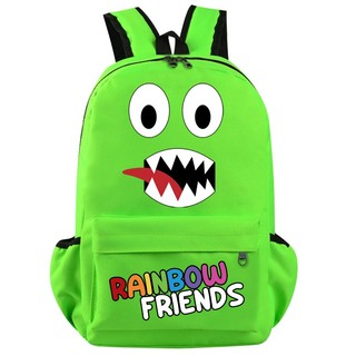 Roblox Rainbow Friend Ba lô Sinh viên Trường học Công suất lớn In thời trang Cá tính Túi xách nữ đa năng