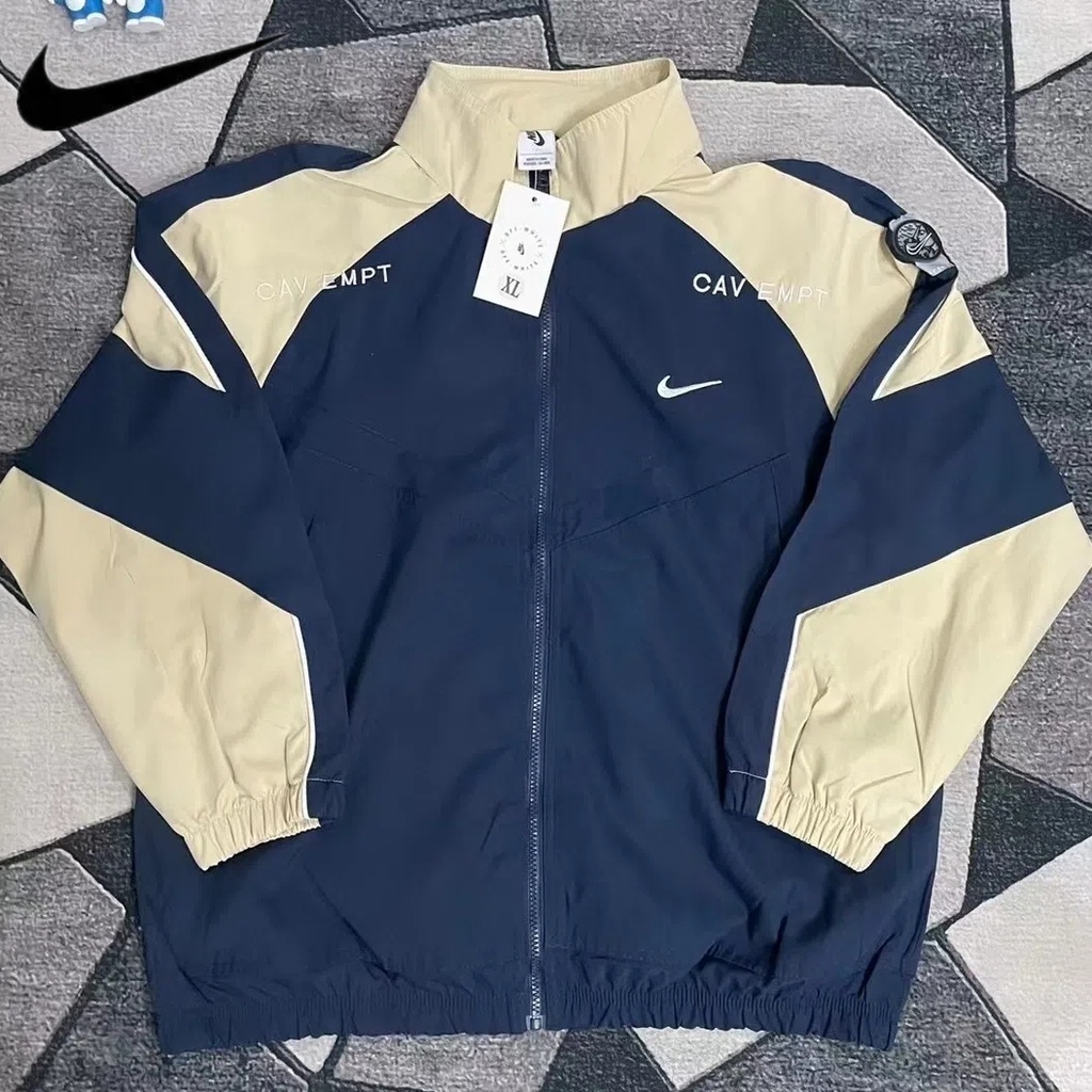 Ao Khoac Th Thao Theu Logo Nike X CAVEMPT Co Braned Ch ng Th m N c Th i Trang Cho Nam