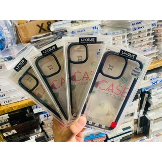 Ốp lưng iphone MEKA lưng trong chống ố viền mầu nhỏ cho iPHONE 11-> 14PM