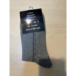 Tất nam cổ cao, vớ nam công sở mang giày tây cao cấp chất cotton hút ẩm thoáng khí - SIMPLE SOCKS