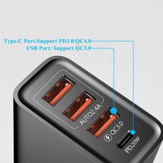 Củ Sạc Nhanh 60W USB C PD 3.0 Chuyên Dụng Cho Iphone Xiaomi