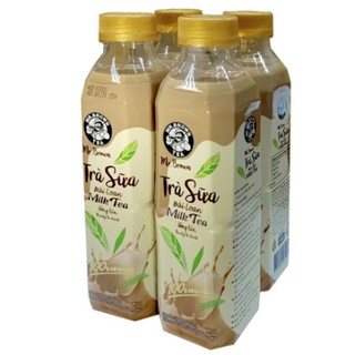 4 Chai Trà Sữa Mr.Brown Chai 580Ml