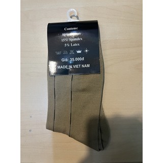 Tất nam cổ cao, vớ nam công sở mang giày tây cao cấp chất cotton hút ẩm thoáng khí - SIMPLE SOCKS