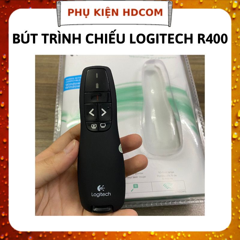 Bút Trình Chiếu Slide R400 PowerPoint Laser 2.4G. Bút Chỉ Máy Chiếu Màu ...