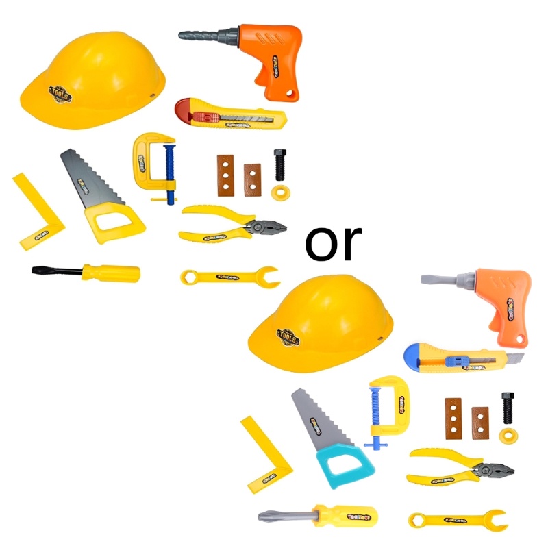 Exhila Xây Dựng Công Nhân Trang Phục Cho Bé Trai Trẻ Em Vai Trò Chơi Đồ Chơi Kỹ Thuật Áo Vest Cho Ki