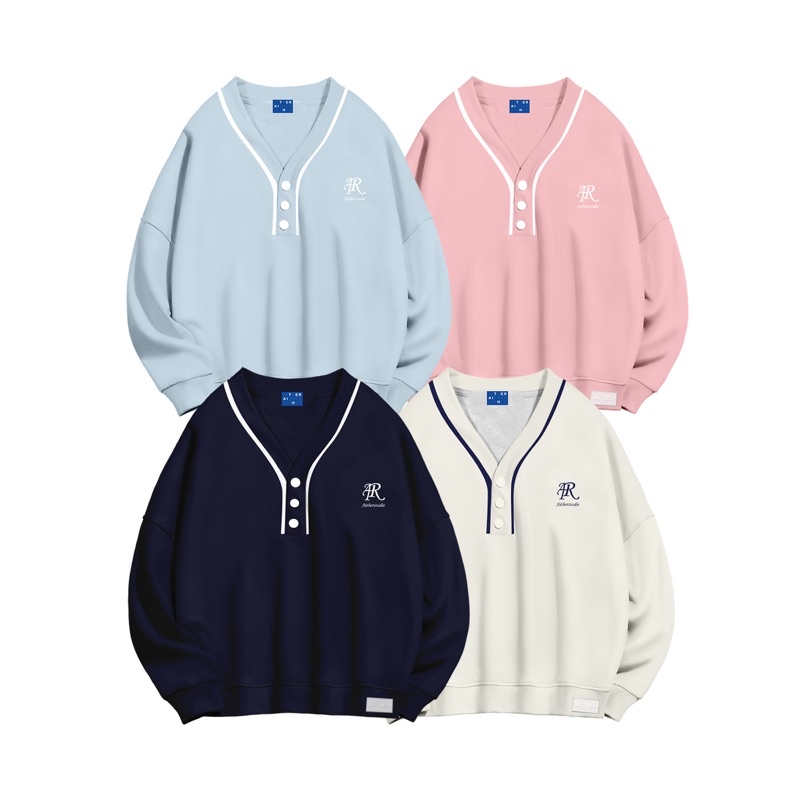 AIAI STUDIO Áo Button Sweater phong cách học sinh ver2 | Shopee Việt Nam