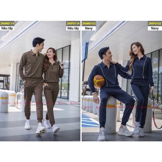 Đồ Bộ Nam 𝐂𝐀𝐑𝐃𝐈𝐍𝐀 Chất Nỉ Da Cá Cao Cấp Kiểu Dáng Thể Thao Kéo Khóa Cổ Khỏe Khoắn Năng Động 2NiM01