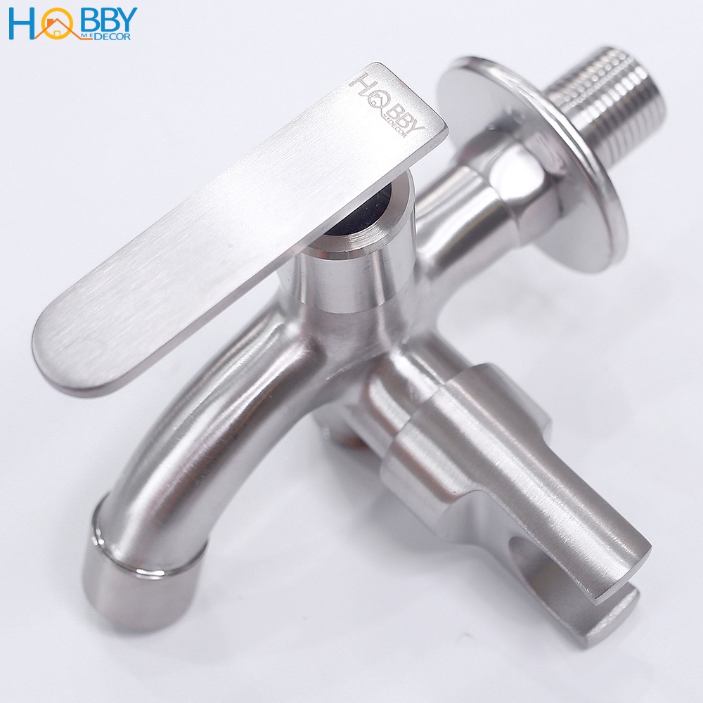 Bộ củ sen và vòi xịt rửa đa năng inox 304 Hobby home decor GXT dây 1.5m