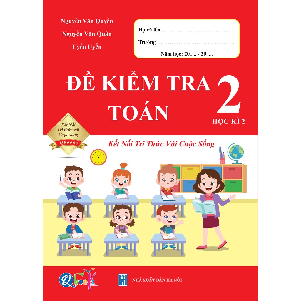 Ảnh Sách- Bài tập hàng ngày, Bài tập tuần, Đề Kiểm Tra Toán và Tiếng Việt Lớp 2- Kết nối tri thức với cuộc sống -Lẻ tuỳ chọn 3