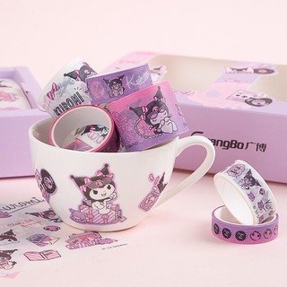 BUJO - Hộp 20 món washi tape và sticker dễ thương làm quà tặng 🐻🌸 chủ đề Cinnamoroll, Kuromi, My Melody, Pompom Purin ✨✨