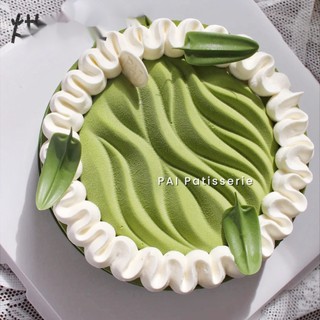 20cm 27cm Tròn Tấm Bánh Mousse Khuôn Seoul Phong Cách Cắt Chocolate Sóng Muỗi Trang Trí Khuôn Silicon