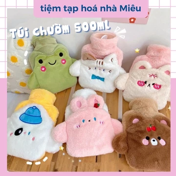 Túi chườm bụng kinh, túi sưởi đa năng, túi chườm ấm cơ thể, túi chườm nóng lạnh - tiệm tạp hoá nhà Miêu