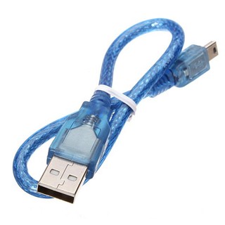 Dây Cáp Sạc Mini USB Dài 30cm chống nhễu dùng cho máy nghe nhạc mp3, mp4, loa phật pháp, loa bluetooth, HUB, tivi box...