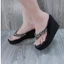 Dép Xỏ Ngón Nữ Đính Đá Cao 9cm QC Cao Cấp Thời Trang TRINH LÊ SHOP GIÀY DÉP HB10