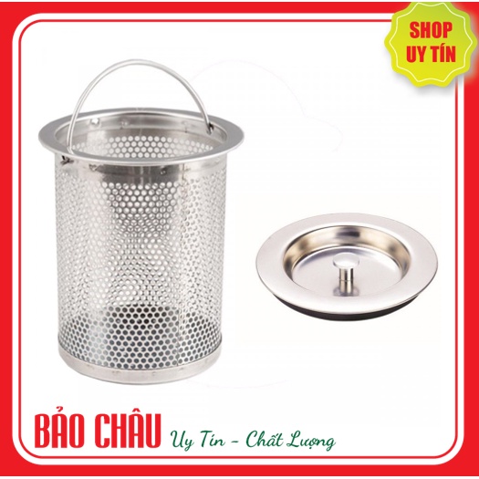 Lọc Rác bồn rửa chén inox lồng sâu có quai cầm tiện lợi - Dụng cụ lọc ...