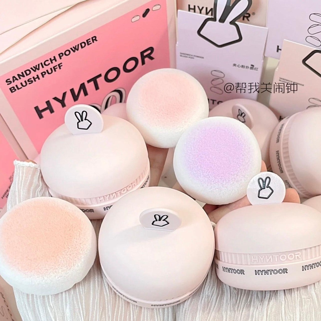 [HYNTOOR] Phấn má Hyntoor Sandwich Powder Puff | Shopee Việt Nam