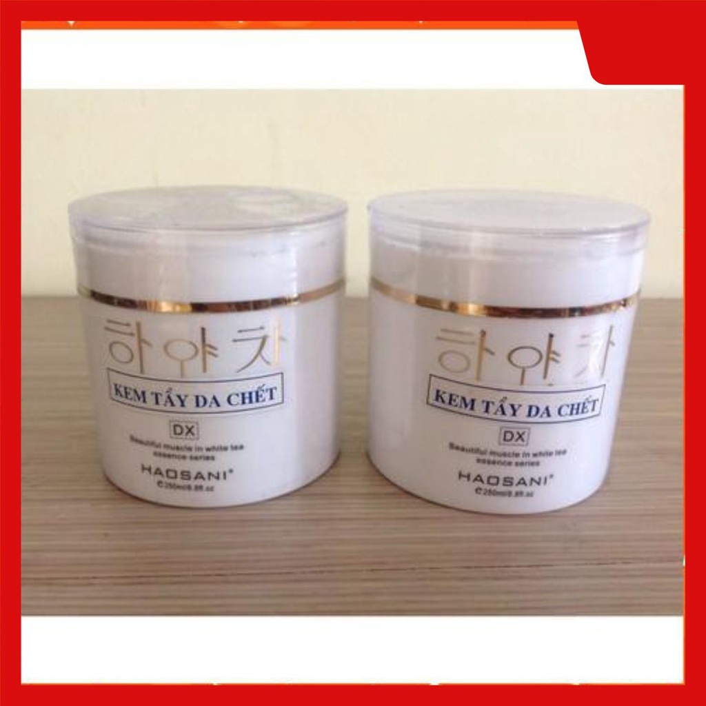 [Shop]Kem massa + tẩy da chết Haosani lọ 250ml[Spa]