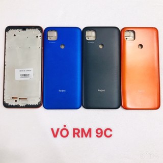 Lưng vỏ xiaomi redmi 9c, vỏ bộ, khung sườn, benzen, nắp lưng. lưng nhựa M2006C3MG, M2006C3MT