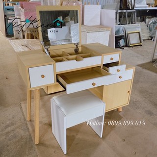 Bàn trang điểm giấu gương Nội Thất Tiết Kiệm