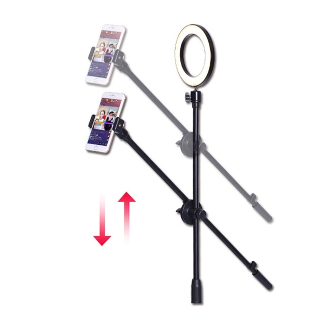 Giá Đỡ Quay Video Chụp Ảnh Topshot D33 Kèm Chân Đèn - Chắc Chắn - Tiện Lợi - Chính Hãng HD Design