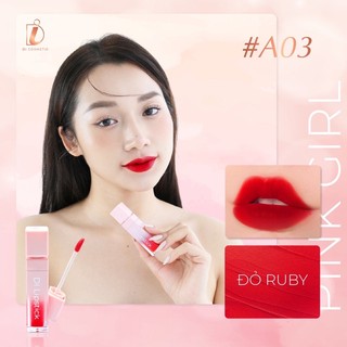 Son Kem Lì DI Cosmetic mua 1 tặng 1 siêu mềm môi, không chì