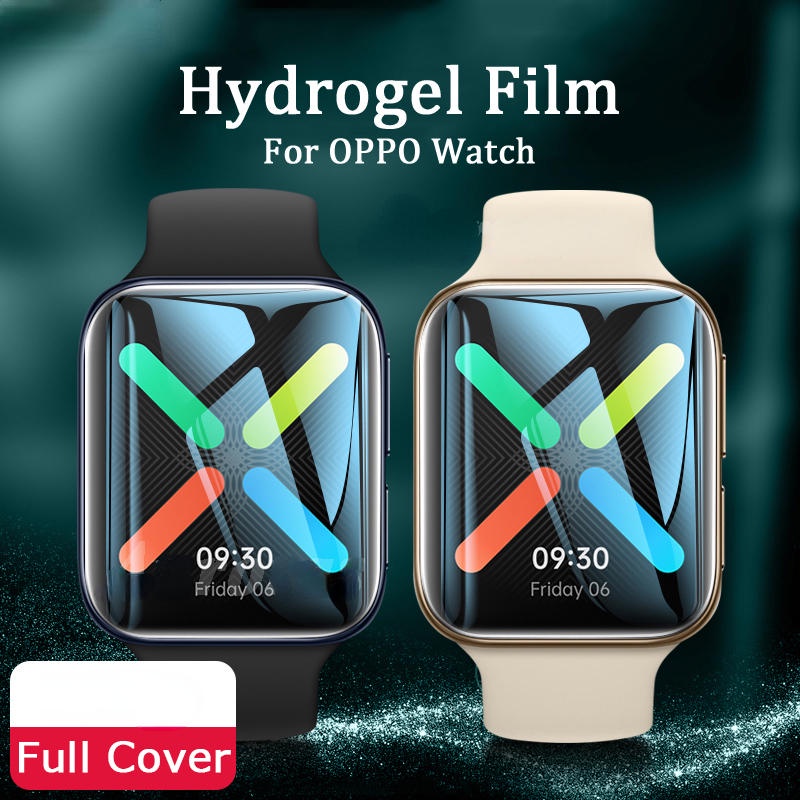 Dành Cho OPPO Watch Free 2 3 Pro 46mm 42mm 41mm Đồng Hồ Thông Minh Bảo Vệ Màn Hình Phim Hydrogel Phim Bảo Vệ Bao Da Dành Cho OPPO Band 2 Phim