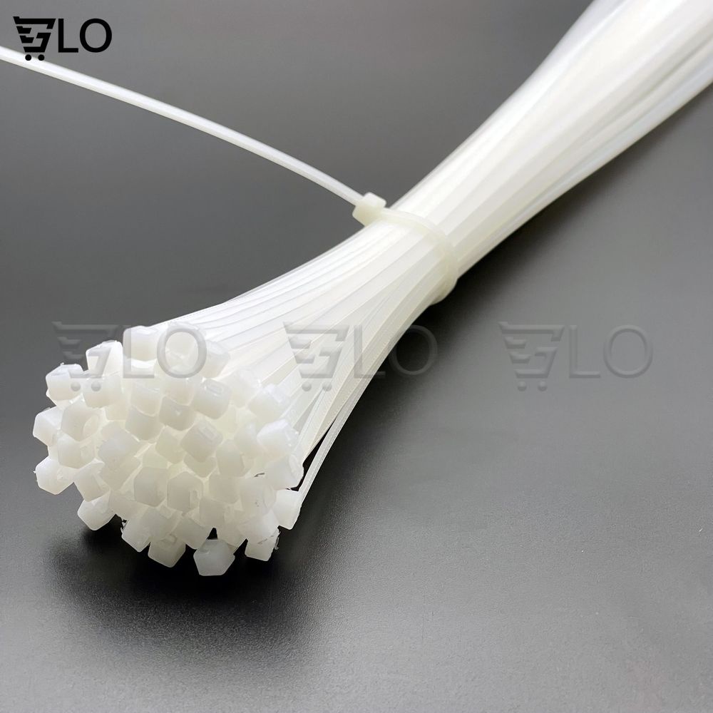 1 Kg Dây Cáp Rút Nhựa, Dây Thít Màu Đen Và Trắng, Đủ Size 10cm ,15cm ...