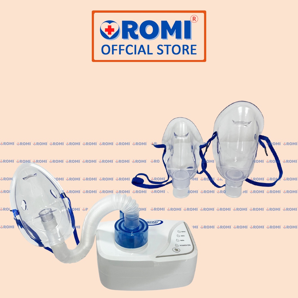 Máy xông khí dung siêu âm OROMI TL-100-E1 - Xông mũi họng cao cấp dùng trong gia đình