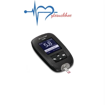 Máy đo đường huyết Accu-Chek Guide mg/dL/moll Kèm Dụng cụ lấy máu Fastclix, trụ 6 kim, hộp 25 que