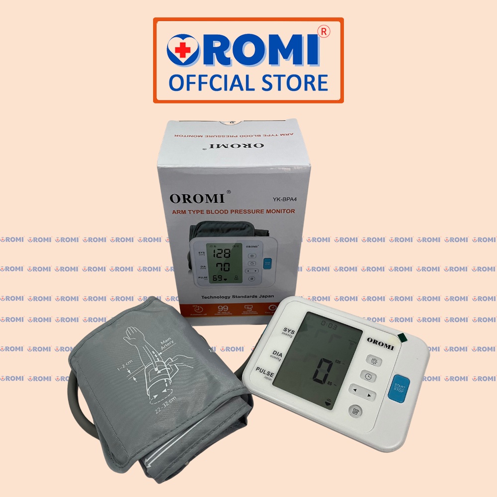 Máy đo huyết áp điện tử bắp tay OROMI YK-BPA4 - Có trợ lý ảo tiếng việt - Bảo hành chính hãng 5 năm