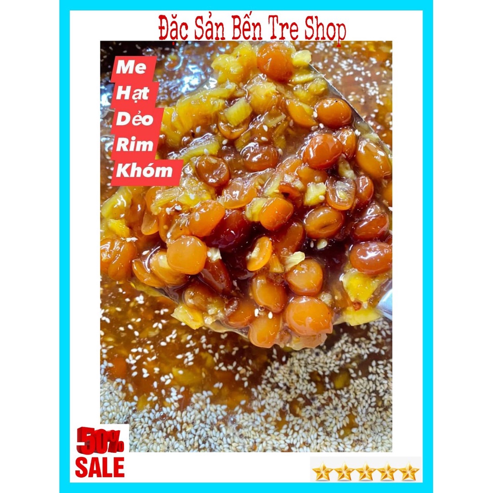 (MÓN NGON) HỦ 900GR ME HẠT MỀM RIM KHÓM THÁI LAN- ĐẶC SẢN BẾN TRE SHOP