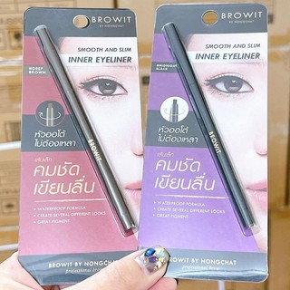 Chì Kẻ Mắt Nong Chat Browit Không Lem, Không Trôi Smooth And Slim Inner Eyeliner