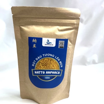Gói 100gr Bột Đậu Tương Lên Men NATTO ANPHACO, <quatangsuutam, bin_nhi>, tphcm, hộp 250gr, 220 gr, Healthy food
