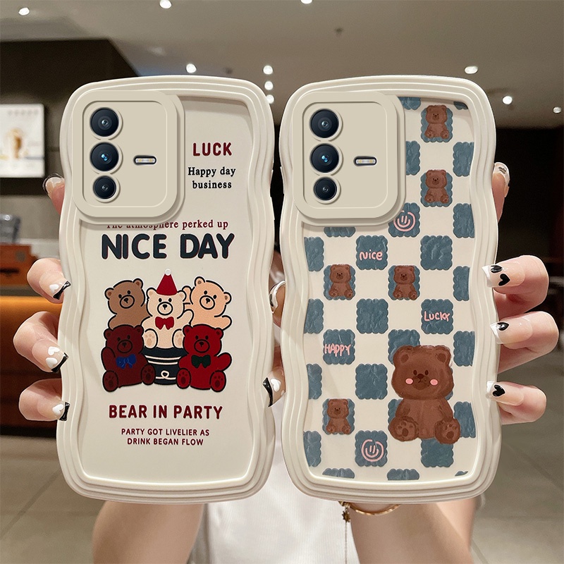 ốp lưng Vivo V23 5G Ốp Lưng tpu silicone Mềm Chống Rơi Vỡ In Hình Xinh Xắn Cho Vivo V23 5G